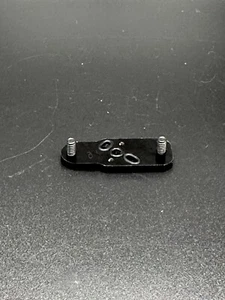SMART PARTS SHOCKER SOLENOID MANIFOLD PLATE GLOSS Black with Screws B7 - Picture 1 of 3