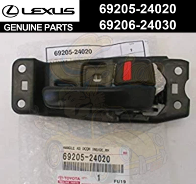Toyota LEXUS Genuine New SC300/400 98-00 JZZ3# Front Inside Door Handle RH&LH Foto 1 de 4
