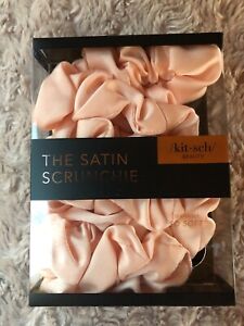 /Kit.sch/ Beauty The Satin Scrunchies - Blush  - 5ct. - NEW!