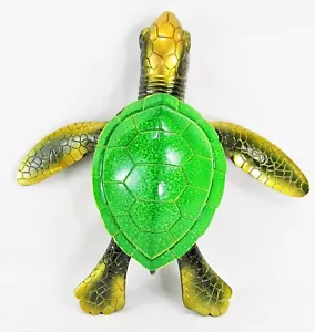 Green Sea Turtle wall art sea life resin nautical decor - Picture 1 of 2
