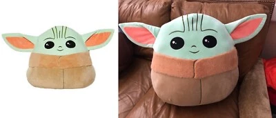 Disney Baby Yoda Child 20" Squishmallow Mandalorian Plush Pillow Star Wars Jumbo - Image 1 of 4