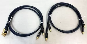 CABLE DE AUDIO TODO PCOCC 2 pares/aprox. Audio-Technica 103cm #42 - Imagen 1 de 1