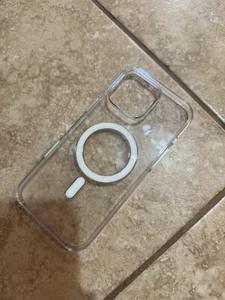 Original Apple Clear Case with Magsafe for iPhone 16 Pro Max (6.9") OEM - Photo 1 sur 3