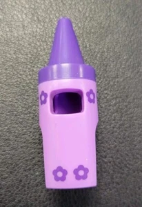 NEU LEGO Minifigur-violett lila Buntstift Kostüm Mädchen-NUR BUNTSTIFT KAPPE - Bild 1 von 1