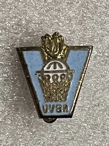 Rare VIntage Olympic Flame Torch Pinback Button Lapel Hat Pin UVBA - Picture 1 of 5