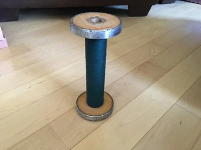 Bobbin Antique Wooden Spool Textile Mill Industrial Primitive  NEW - Image 1 of 2