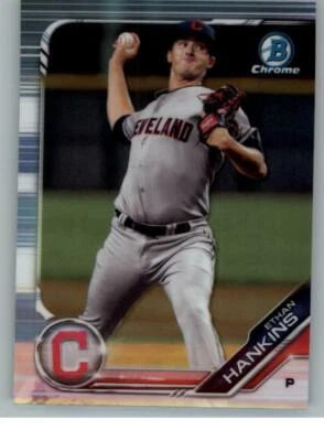 2019 Bowman Chrome Draft Refractors #BDC51 Ethan Hankins (ref 129821) - Image 1 of 2