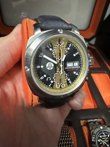 Anonimo Cronoscopio Mark II Shelby SE Black/Gold Dial 43MM Steel Automatic 2018 - Picture 1 of 4