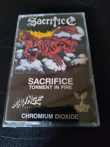 Sacrifice - Torment In Fire (1985) Cassette (Sealed) FPC-3029 - Picture 1 of 3