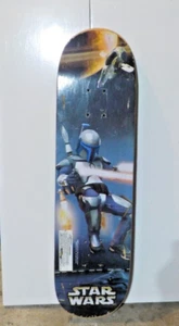 Vintage STAR WARS Skateboard Sport Fun 2002 Deck Only - 31" X 8" - Picture 1 of 16