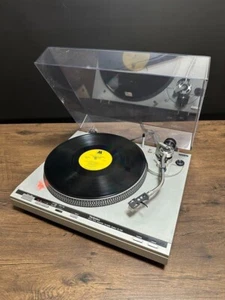 Technics SL-D33 Direct Drive Automatic Turntable System Silver Working Used - Picture 1 of 16