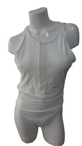 Traje de baño Anne Cole para mujer talla 14 blanco de una pieza - Imagen 1 de 5