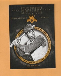 Frank Robinson Cincinnati Reds 2016 Diamond Kings Heritage Collection #HC3 7R