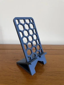 Phone Stand Phone holder for iPhone Android Charging Dock 3D Printed Gift Blue - Picture 1 of 3