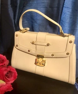 Authentic Pierre Cardin Vintage Cream Handbag - Picture 1 of 8