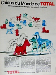 PUBLICITÉ DE PRESSE 1970 CHEZ TOTAL DEMANDEZ UN DE CES 20 CHIENS DU MONDE - Imagen 1 de 1