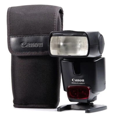 [Mint/Tested] Canon Speedlite 430EX II Flash TTL Shoe Mount for EOS from JAPAN - Image 1 of 4