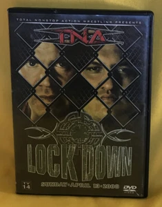 TNA Wrestling Lockdown 2008 DVD Kurt Angle Vs Samoa Joe - Picture 1 of 3