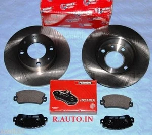 FIAT PANDA 141 1986- KIT DISCHI FRENO E PATTINI FRENO PASTIGLIE PASTICCHE BRAKE - Foto 1 di 1