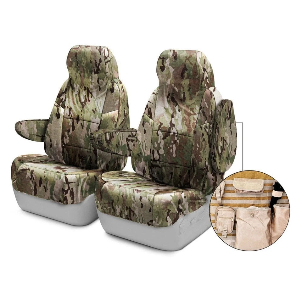 For Volkswagen Golf 02-03 Seat Cover Multicam 1st Row Tactical Camo Classic - Imagem 1 de 4
