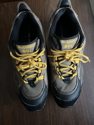 Zapatillas de Trail Todo Terreno New Balance 801 - Talla 12 - Marrón/Amarillo - Usadas Foto 1 de 4