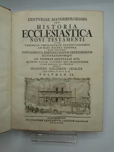 Johann Salomon Semler / Siegmund Jakob Baumgarten Centuriae Magdeburgenses se.. - Bild 1 von 3