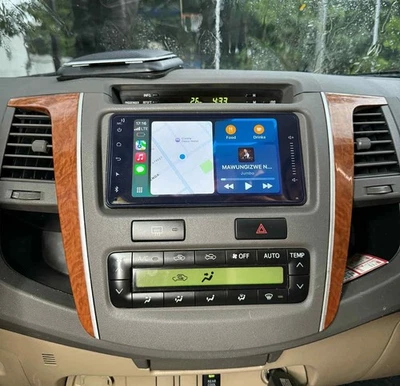 7" For 2005-2014 Toyota Fortuner Hilux Android 15 Car Stereo WiFi Radio Carplay Foto 1 de 4