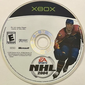 NHL 2004 (Microsoft Xbox, 2003) SOLO DISCO | SIN SEGUIMIENTO | M869 - Imagen 1 de 1
