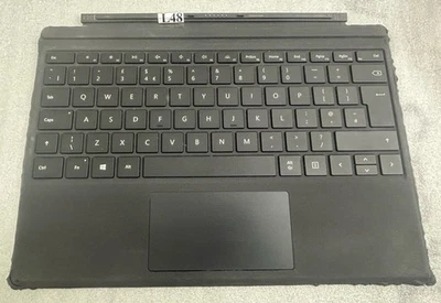 Microsoft  Surface Pro 4 5 6 7 7+ 7Plus Type Cover 1725  Backlit Keyboard (L48 - Image 1 of 4