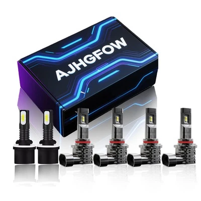 Kit faros LED + faros antiniebla para Ford Contour sedán 4 puertas 2,5 L 1995-2000 Foto 1 de 4