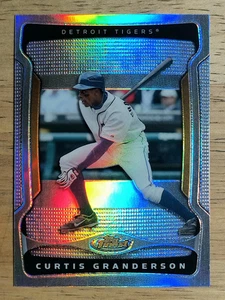 Finest Refractors #102 2009 Curtis Granderson - Imagen 1 de 2