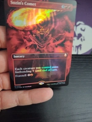 Sozin's comet foil avatar the last airbender MTG mythic - Image 1 of 3