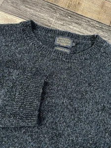 Pendleton Sweater Mens XL Crewneck Pullover Washable Wool Blue - Picture 1 of 8