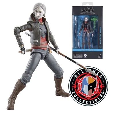 Figura de acción Hasbro 2025 Star Wars Black Series Gaming Greats 28 Merrin escala 6" Foto 1 de 4
