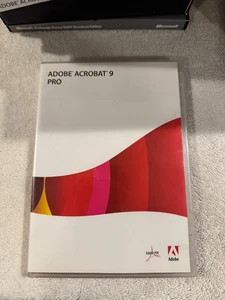 Adobe Acrobat  9 Pro Standard for Windows - VERY GOOD CONDITION!!! - Picture 1 of 2