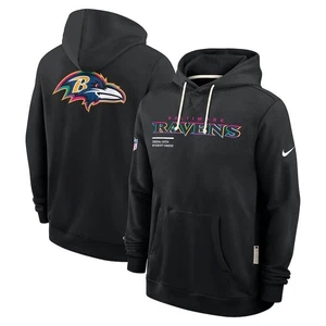 AUTHENTISCH Nike Baltimore Ravens 2025 Crucial Catch Herren NFL Sideline Hoodie - Bild 1 von 7