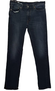 Men Levis Slim Fit 511 Jeans Dark Indigo 36x32 (hand measured)-Preowned - Picture 1 of 3