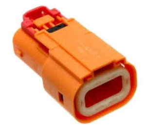Menge (50) Neu TE Konnektivität/AMP 4-2103015-1 Steckergehäuse 2-polig HVA280 - Bild 1 von 3