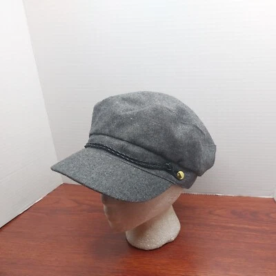 Серая шерстяная кадетская шляпа армейская кепка - Изображение 1 из 4