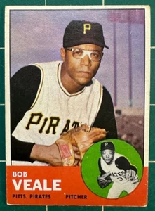1963 Topps Bob Veale #87 Pirates - Picture 1 of 2