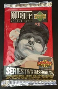 1994 COLLECTORS CHOICE BASEBALL SERIES 2  RED PACK - AROD / JORDAN ROOKIES - Picture 1 of 1