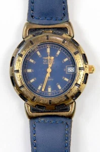 Sector Adventure Blue Quartz Vintage Swatch Swiss Made 90s Water Resistant 5 ATM - Foto 1 di 24