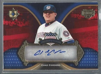 Chad Cordero 2007 Ultimate Collection Americas Pastime AU Card# AP-CC - Image 1 of 4
