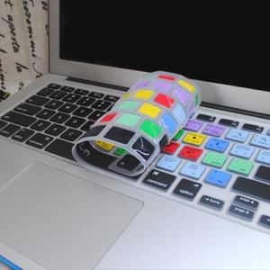 Silicone Keyboard Cover Photoshop Shortcuts for Apple MacBook Air Pro 13.3 15.4 - Picture 1 of 7