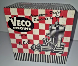 Vintage Veco 19 RC Aircraft Engine (BOX ONLY) - Picture 1 of 7