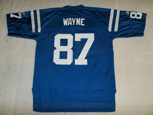 MINT! Reggie Wayne #87 Indianapolis Colts RFEEBOK Football Jersey MENS L Large - Picture 1 of 11