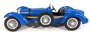 Burago 1934 Bugatti Type 59, 1/18 Scale Diecast/Plastic #3005 Blue, Italy - Picture 1 of 11