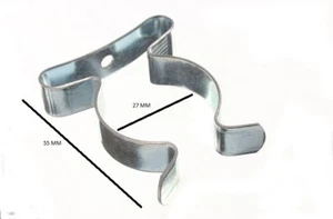 Tool Storage Spring Terry Clips 1 1/4 Inch 32mm BZP Pack Of 24 - Picture 1 of 1