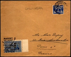 Netherlands 1946 De Bruijn Rocket Phil OH Putten - Blue Label - L36075 - Picture 1 of 2