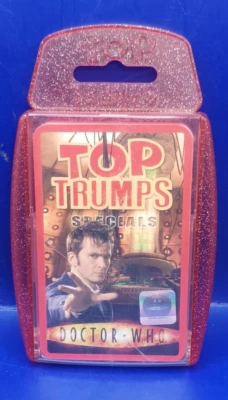 Doctor Who Top Trumps CARDS - THE SPECIALS - Stocking filler Excellent Condition - Image 1 of 4